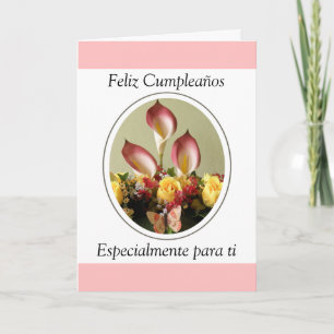 Carte Ti de Para d'especialmente de Feliz Cumpleaños