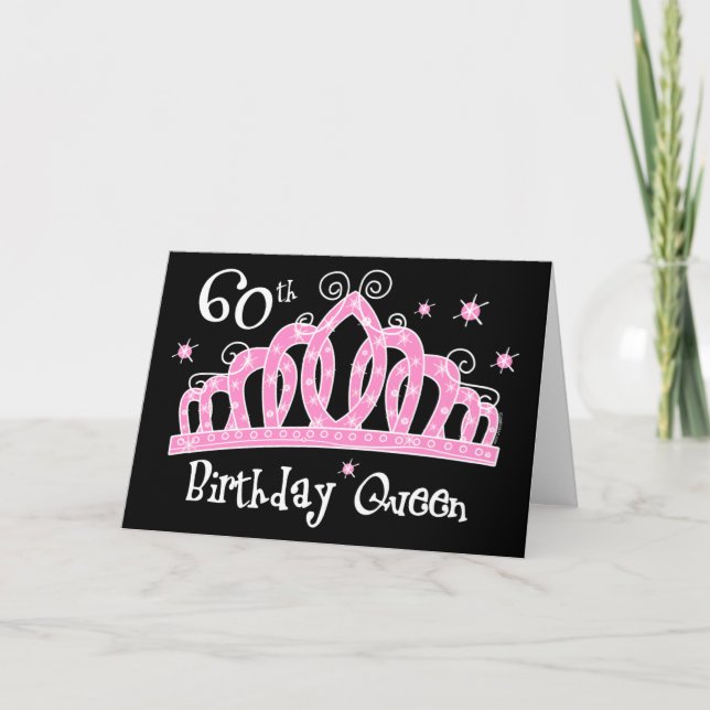 Carte Tiara 60e anniversaire Reine DK (Devant)