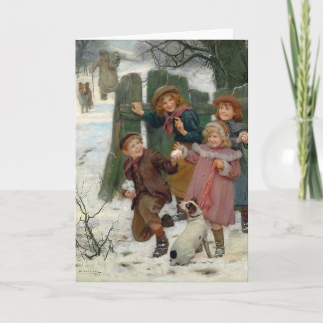 Carte Tiens, Il Arrive. | Arthur John Elsley (Devant)