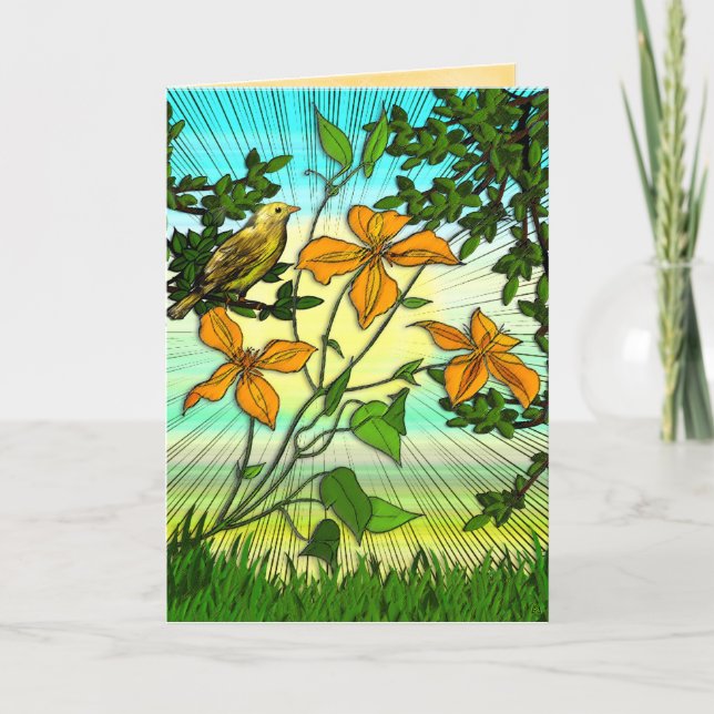 Carte Tiger Lily Morn (carte) (Devant)
