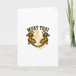 Carte Tigers de Muay Thai