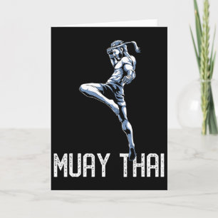 Carte Tigre de Muay Thai - Nak Muay, Cadeau de Kickboxin