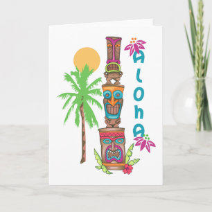 Carte Tiki Aloha