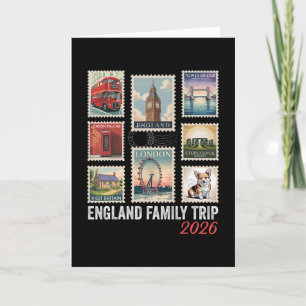Carte Timbre Angleterre Voyage en famille 2026 London Ey