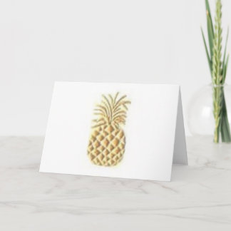Carte Timbre d'ananas