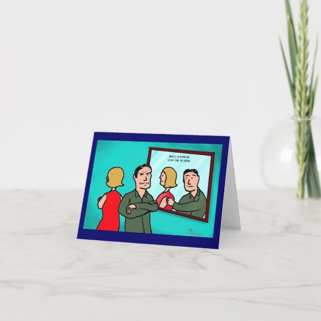 Carte "Time to Reflect" de Green Weenii (Devant)