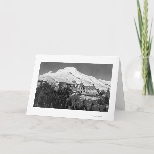 Carte Timerline Lodge et Mt. Hood Photographie (Devant)