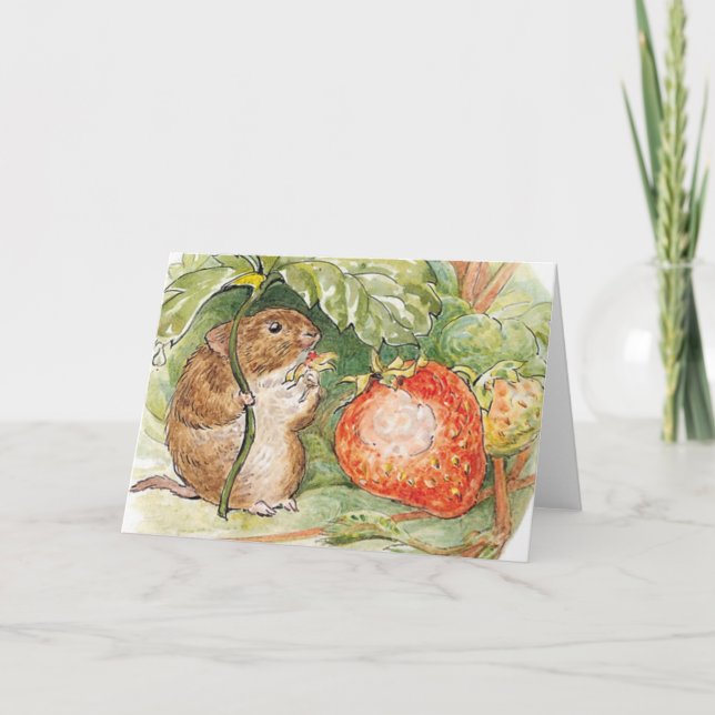 Carte Timmy Willie Mouse - Beatrix Potter (Devant)