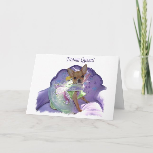 Carte Tinkerbell, la "reine du drame" ! (Devant)