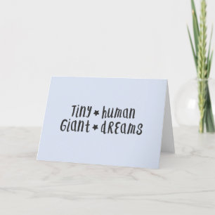 Carte Tiny Giant   Baby Boy Blue Stylish