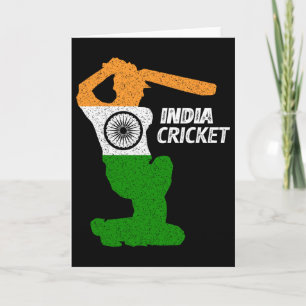 Carte Tir de limite de l'équipe de cricket d'Inde avec l