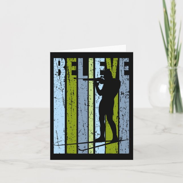 Carte Tir Ski Hommes Funky Hommes Biathlon Cible Ski I (Devant)