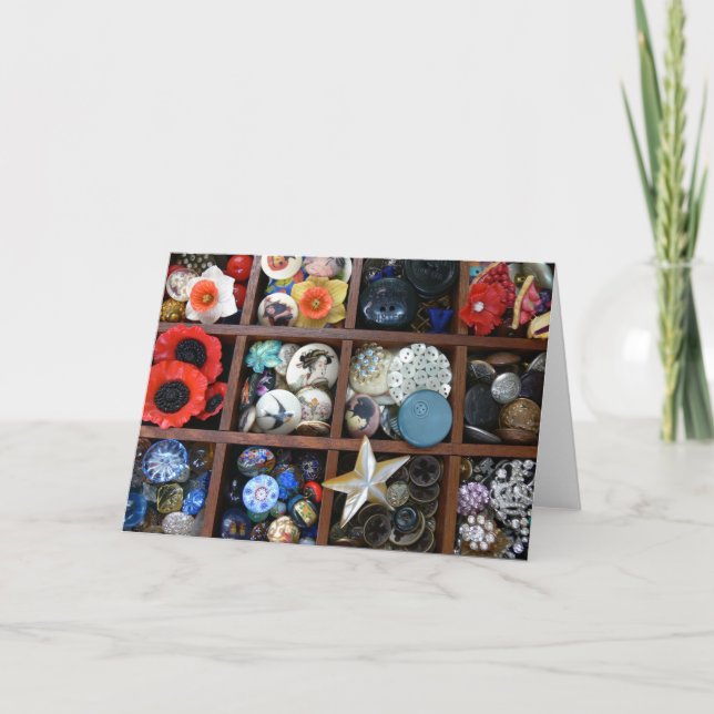 Carte Tiroir de bouton (Devant)