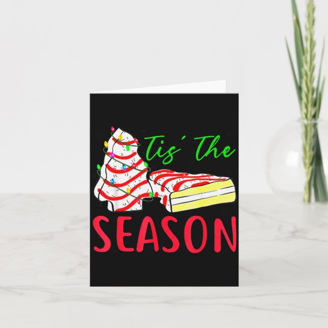 Carte Tis The Season Little-debbie Christmas Tree Cake H (Devant)