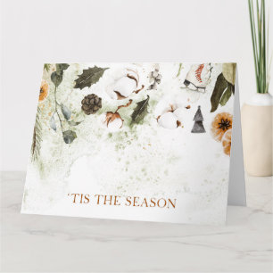 Carte 'Tis the Season Watercolor