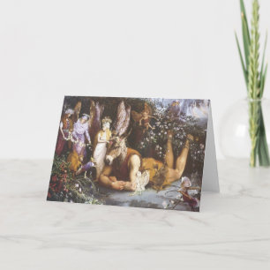 Carte Titania et le fond, le rêve de la nuit d'été