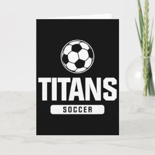 Carte Titans Soccer pour l'élémentaire, le collège et le