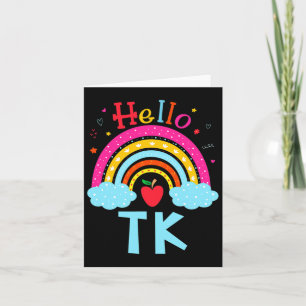 Carte Tk Enseignant De La maternelle Transitoire Retour