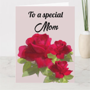 Carte To a special mom  Card