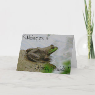 Carte Toad dit Joyeux anniversaire !