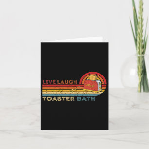 Carte Toaster Th Vintage squelette mème humour noir