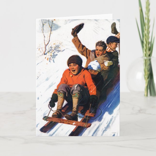 Carte Tobagganing (Devant)