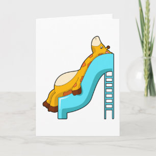 Carte Toboggan Girafe