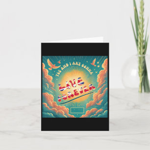 Carte Toi et moi amour allons vivre rétro pour toujours