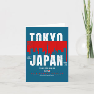 Carte Tokyo Japon Le Pays Du Soleil Levant Original St