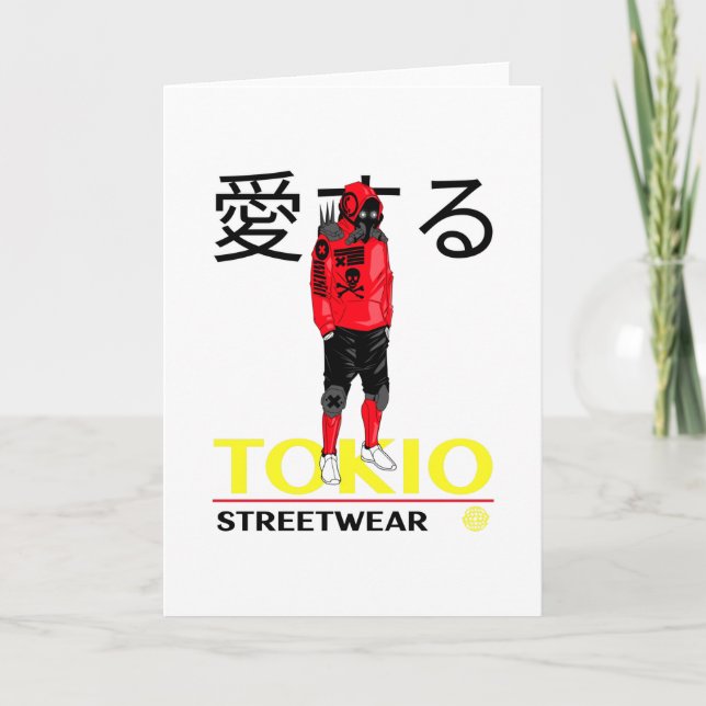 Carte Tokyo Love - Streetwear - Anime Tokyo (Devant)