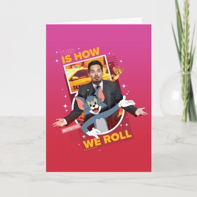 Carte Tom & Jerry With Terrance - This Is How We Roll (Devant)