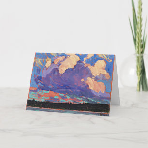 Carte Tom Thomson - Nuage du soir