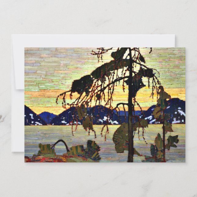 Carte Tom Thomson - The Jack Pine, (Devant)