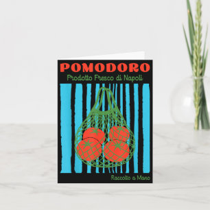 Carte Tomate Italienne Pomodoro Napoli Cueillette à la M