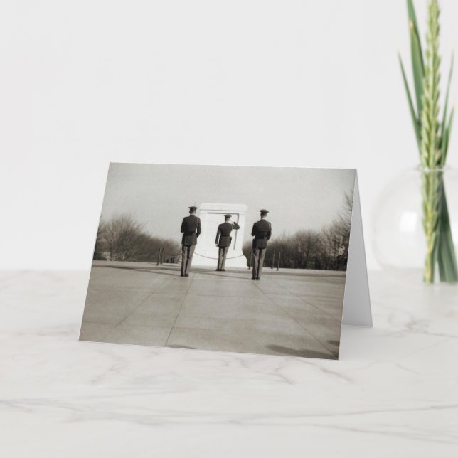 Carte Tombe du Solider inconnu en 1954 (Devant)