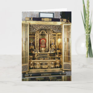 Carte Tombeau de Butsudan du palais d'un Damio à Kyoto