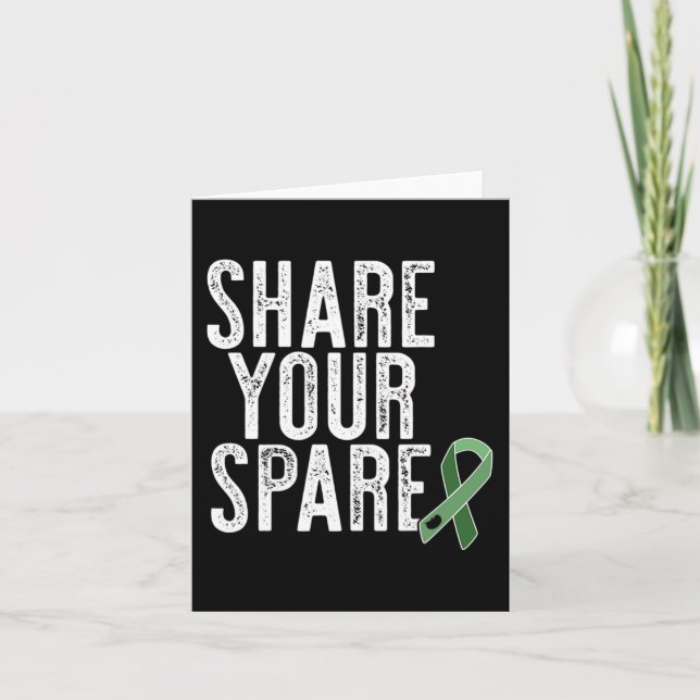 Carte Ton Orgue de rein de rechange Donateur Mem de gref (Devant)