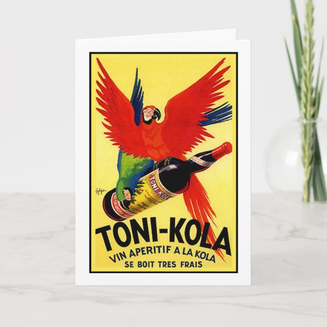 Carte Toni-Kola (Devant)