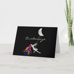 Carte Tonnerre à tête rouge pivotante Lune