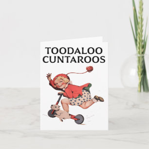 Carte Toodaloo Aroos Enfants Vintages des années 1930