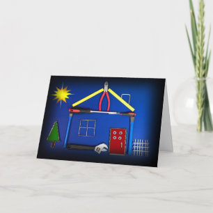 Carte Tool House (Félicitations Maison Récemment Constru
