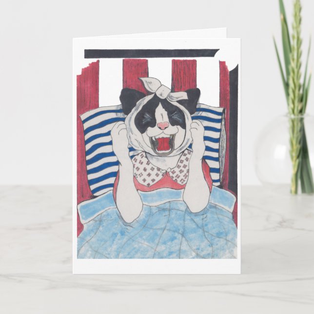 Carte Toothache Get Well Card (Devant)