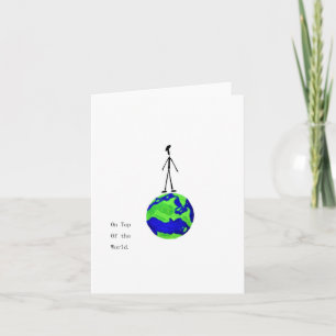 Carte Top of the World Card