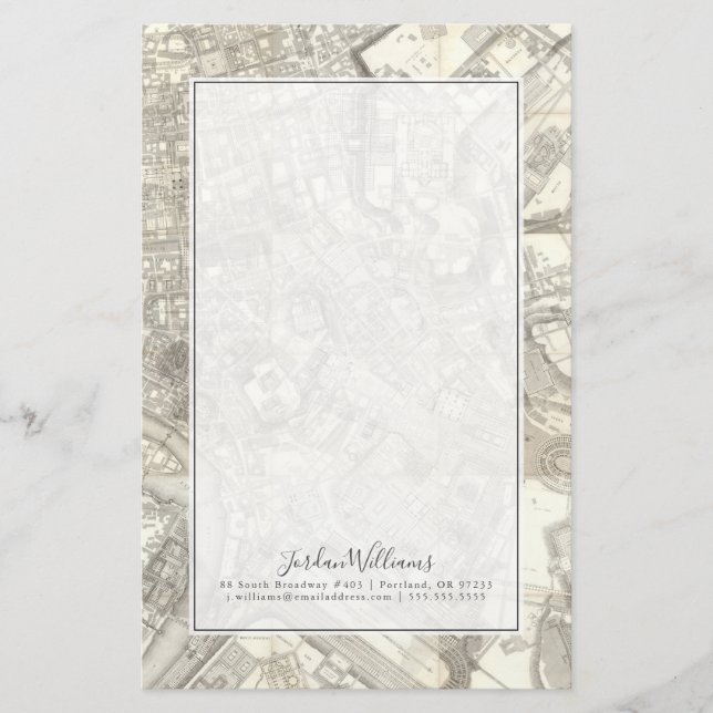 Carte topographique de Rome antique, Italie (Devant)