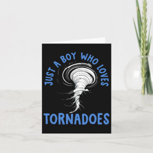 Carte Tornado Anniversaire Garçon Storm Chaser Garçons E
