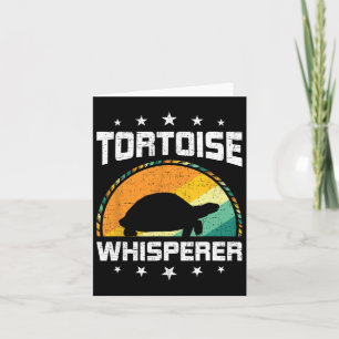Carte Tortoise Whisperer Vol Pêche Aquarium Poisson rése