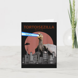 Carte Tortoisezilla _ Tortue Drôle