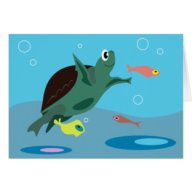 Carte Tortue (Devant horizontal)