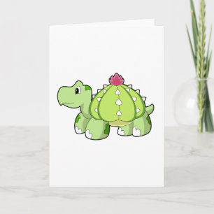Carte Tortue comme Cactus