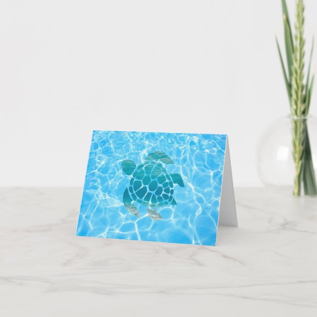 Carte Tortue de mer (Devant)